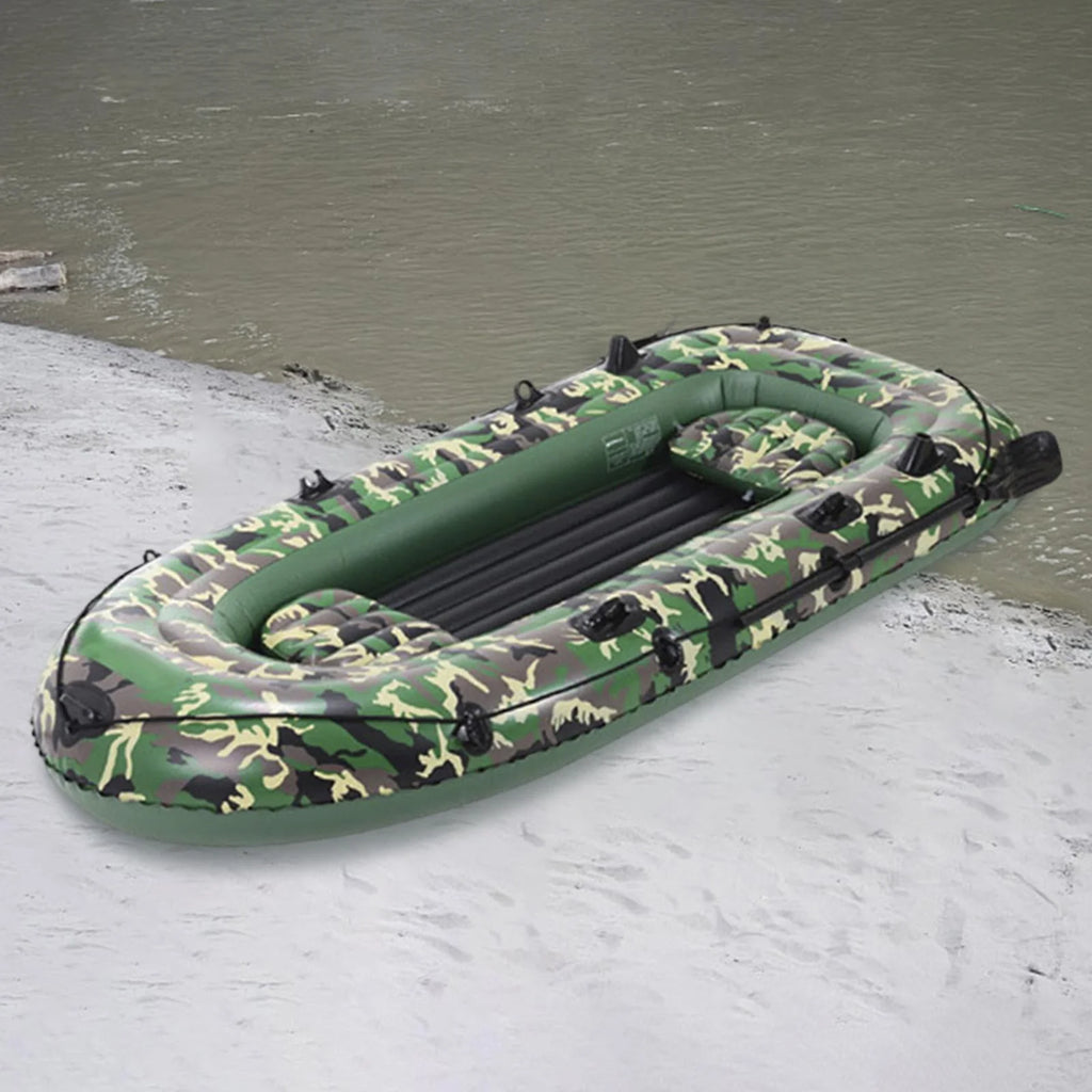 4 Person Inflatable Boat with Hand Pump I6895