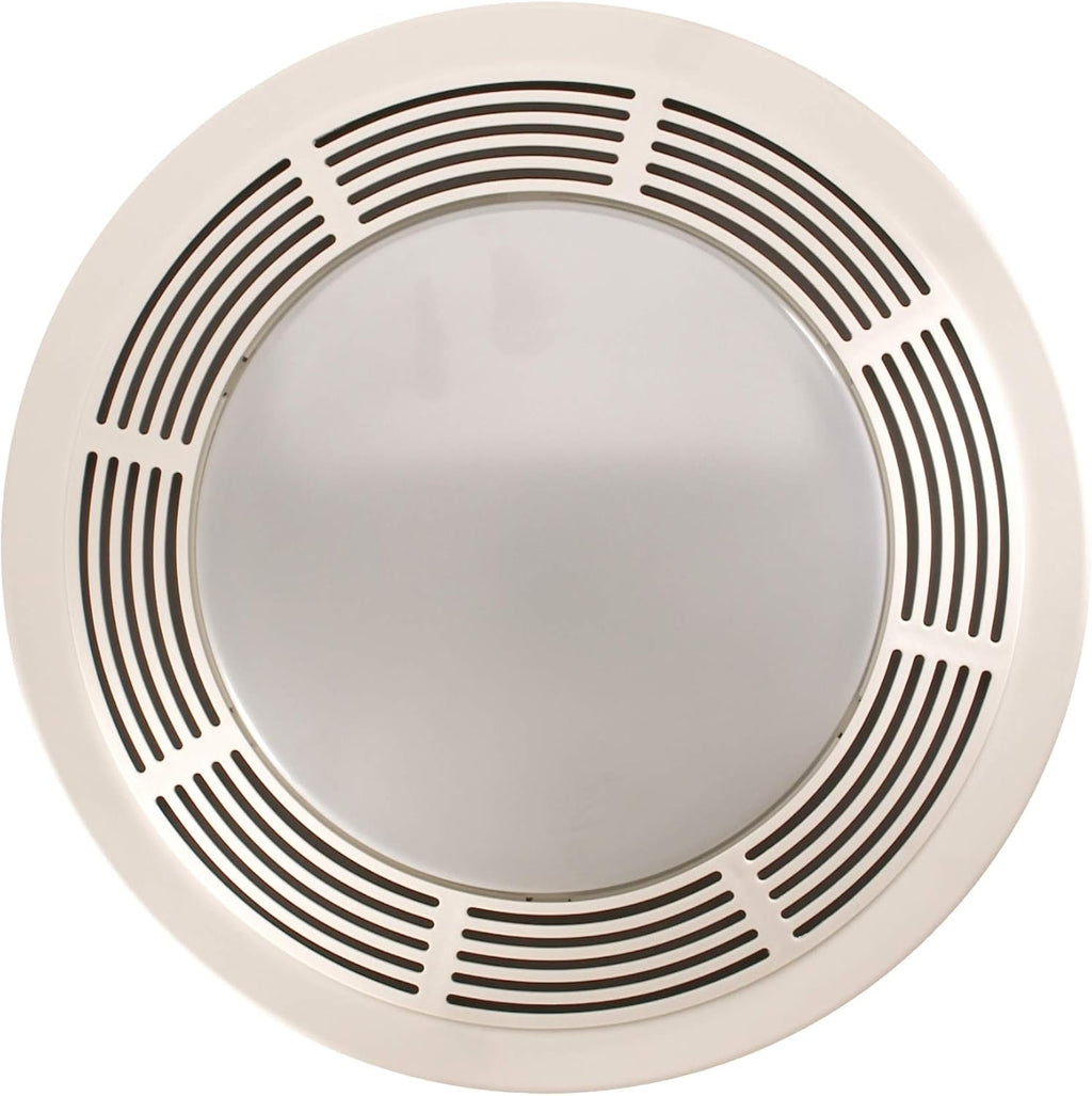 Exhaust Fan and Light with Glass Lens, 100 CFM O53100