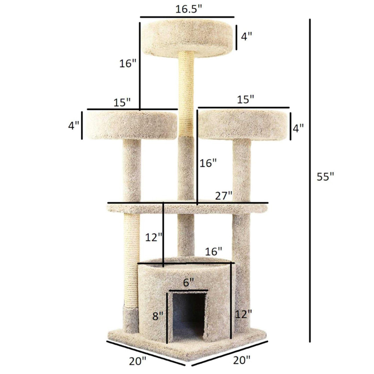 Large Cat House N2847