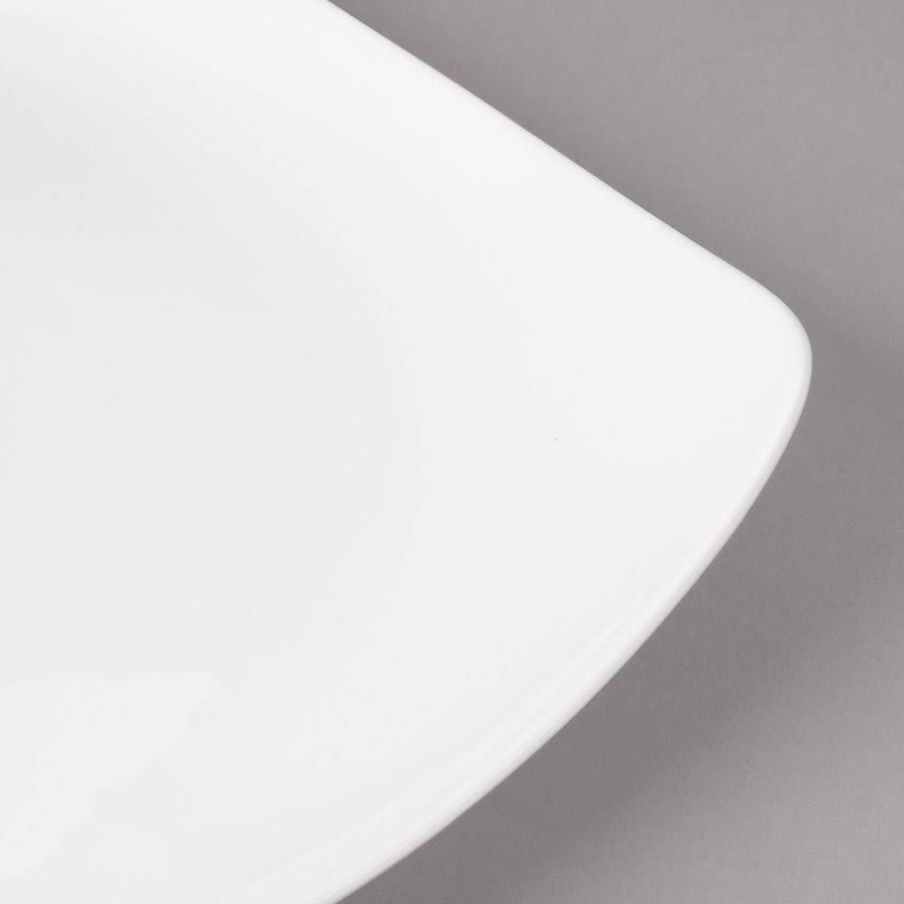 White Porcelain Dinner Plate X83523