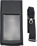 Black Credit Card Terminal Carrying Case with Shoulder Strap W538