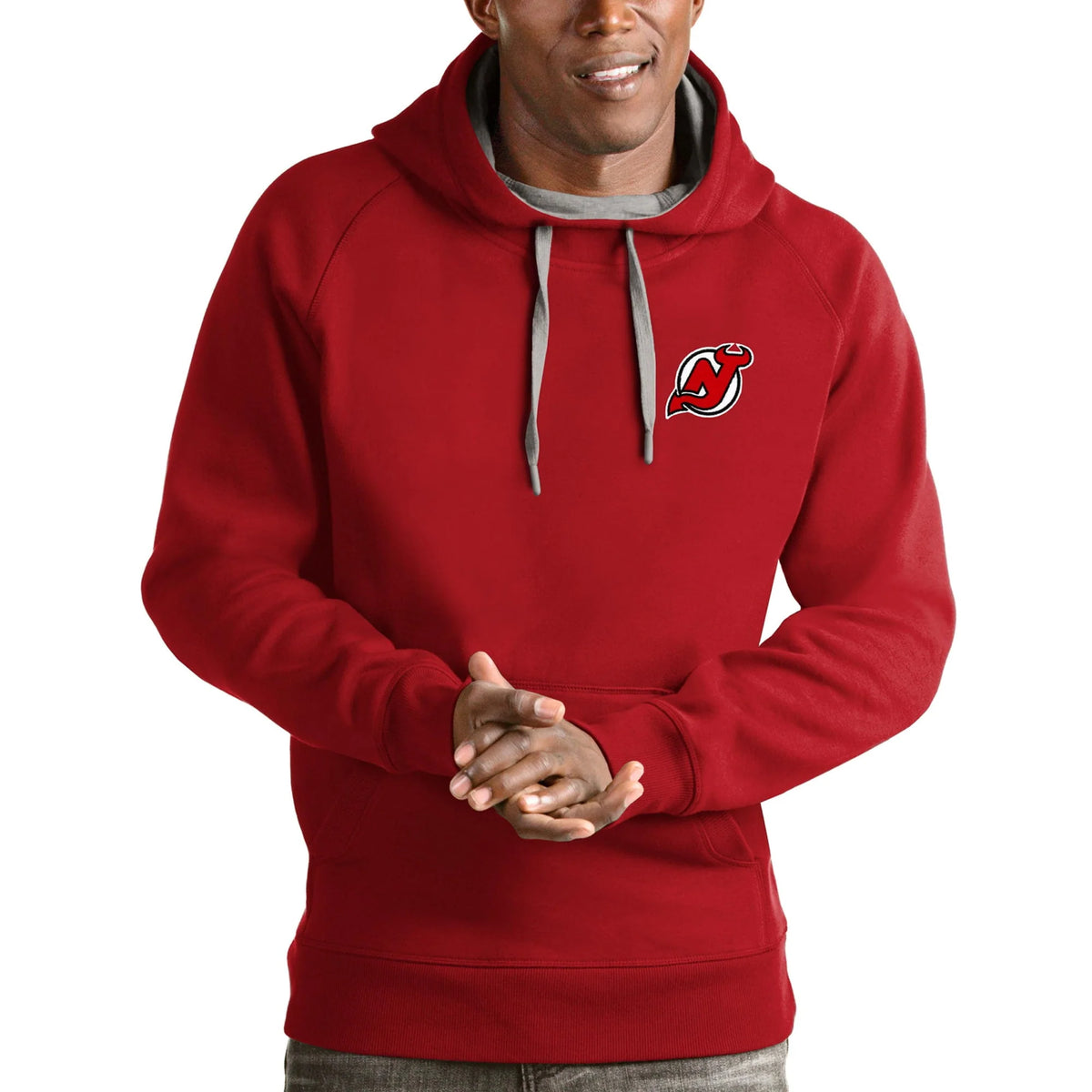Red Pullover Hoodie A3303