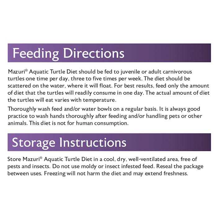 Aquatic Turtle Diet T334