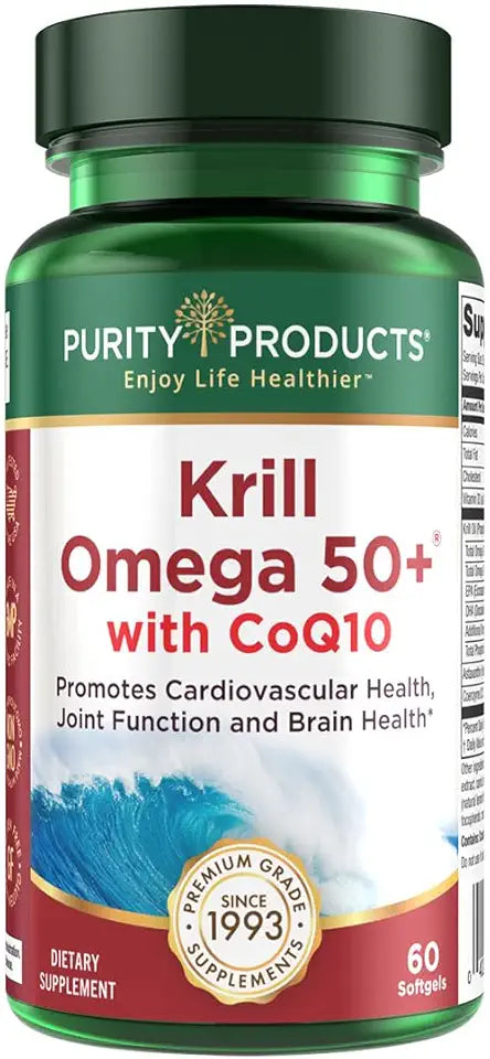 Krill Omega 50+ with CoQ10 60 Softgels P85596