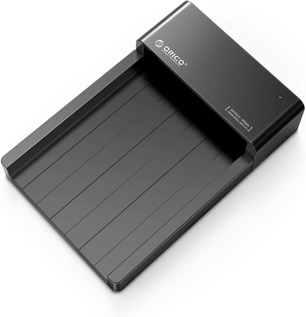 USB 3.0 to SATA Dual Bay Hard Drive Docking Station for 2.5 or 3.5 in HDD SSD U407