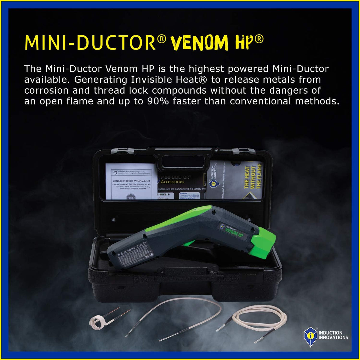 Portable Induction Heater Tool with Coil Twist Lock K244