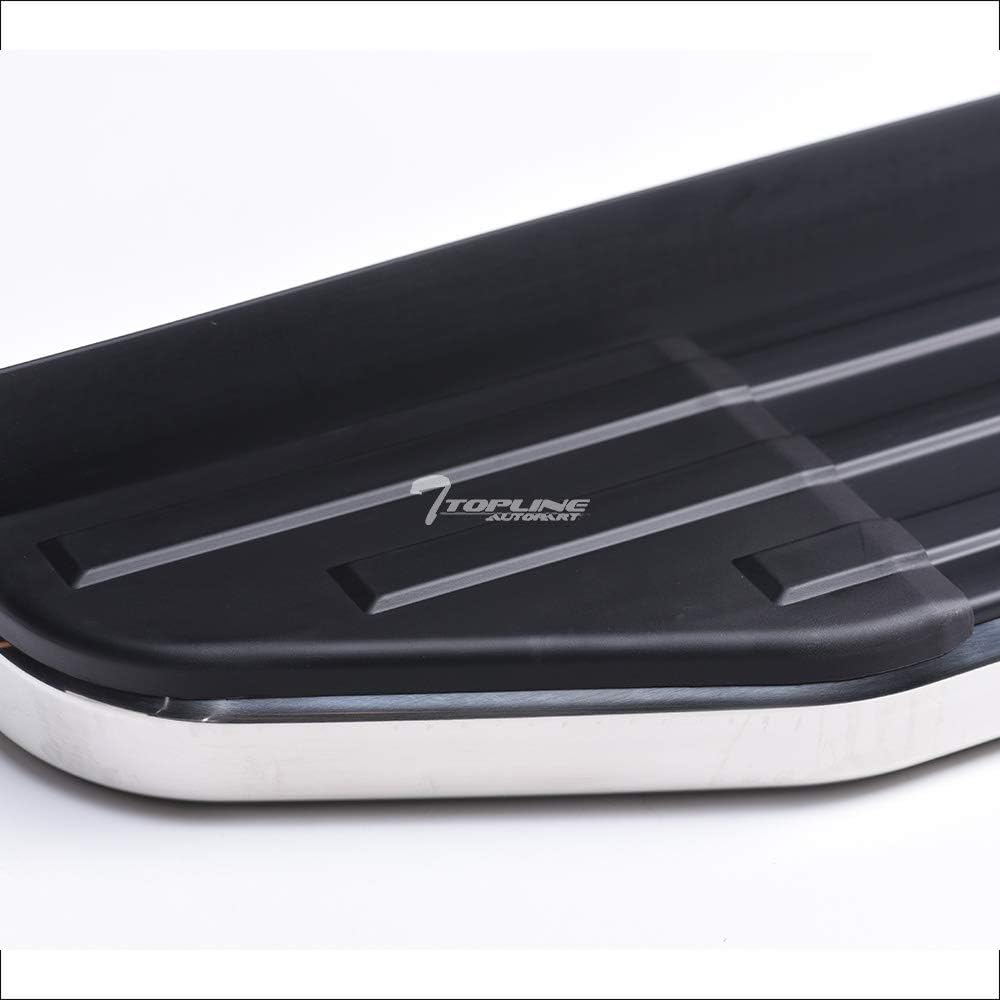 6" Black Aluminum Side Step Rail Running Boards C30353