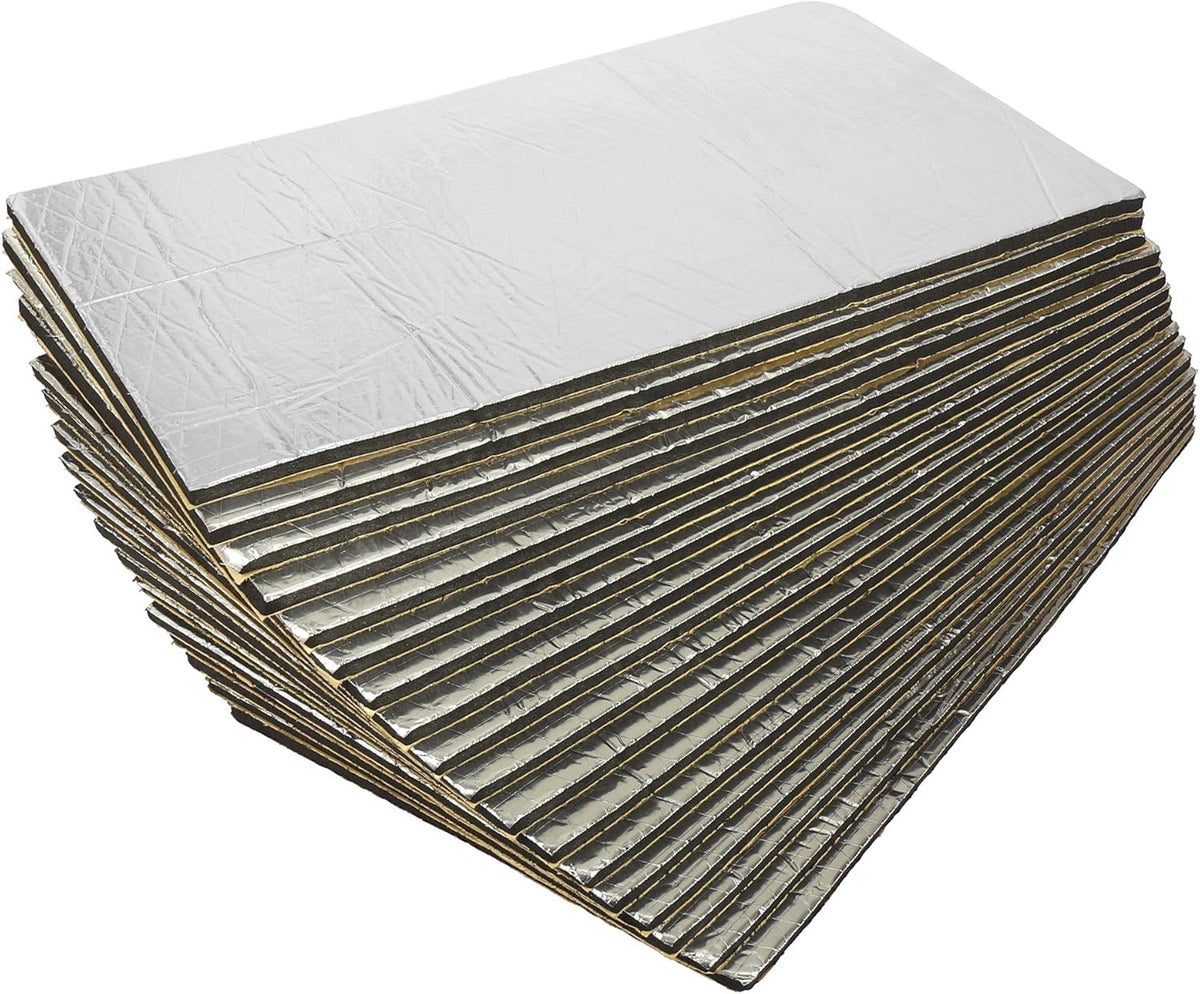 18pcs 10mm Car Sound Deadener Insulation Mat J272945