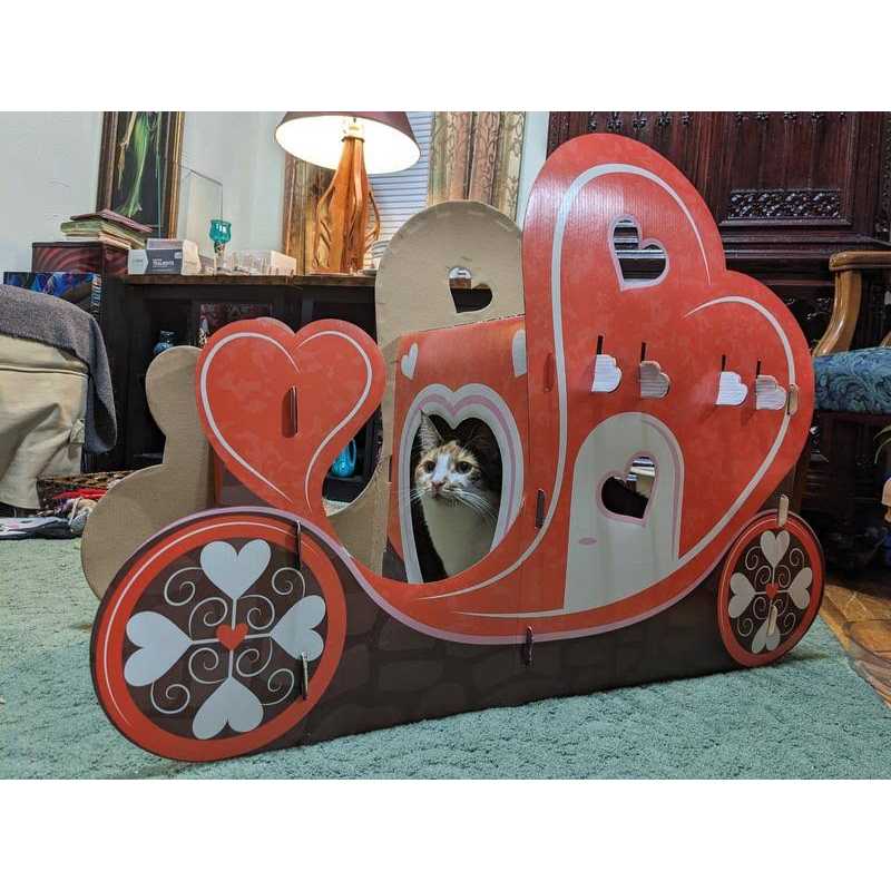 Cardboard Cat House P96183