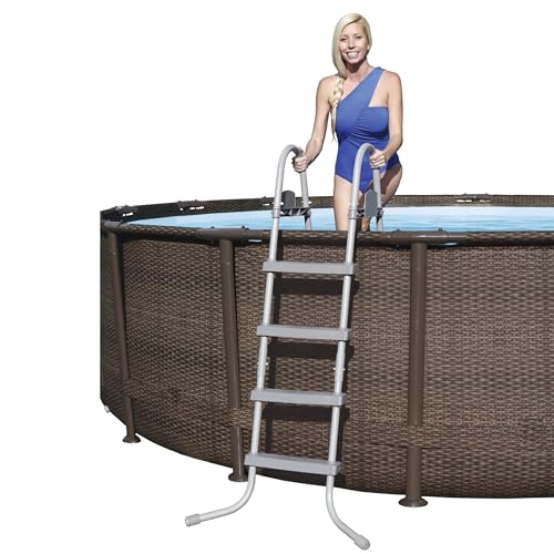 14' x 42" Round Above Ground Swimming Pool Set with Filter Pump P12466
