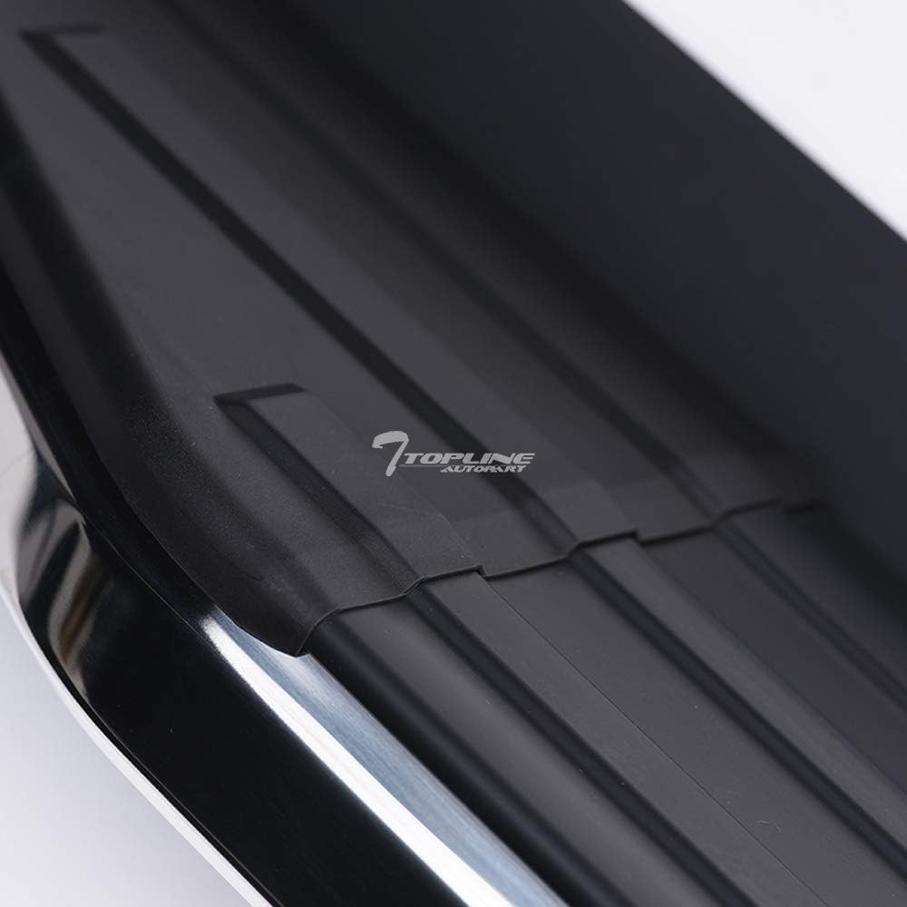 6" Black Aluminum Side Step Rail Running Boards C30353