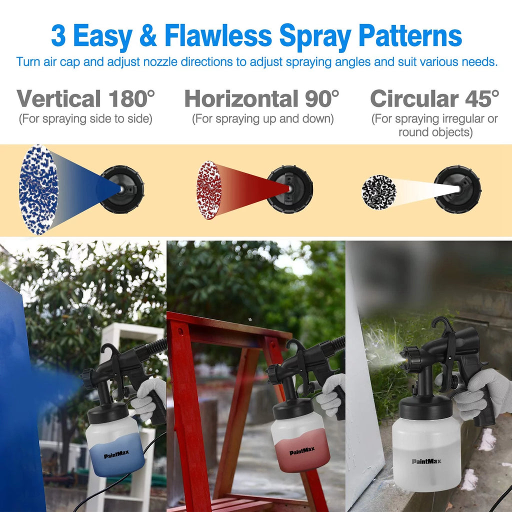 800W Electric Paint Sprayer with 3 Patterns H55795