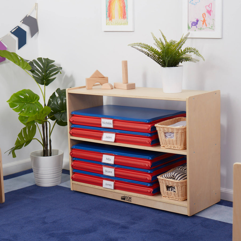 2 Shelf Birch Storage Cabinet P236318