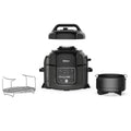 6.5 quart Black Gray Pressure Cooker & Air Fryer H371121