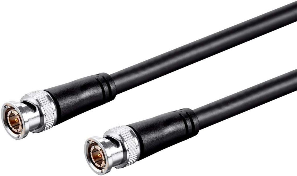 25 Feet Black RG6 BNC Cable F7727