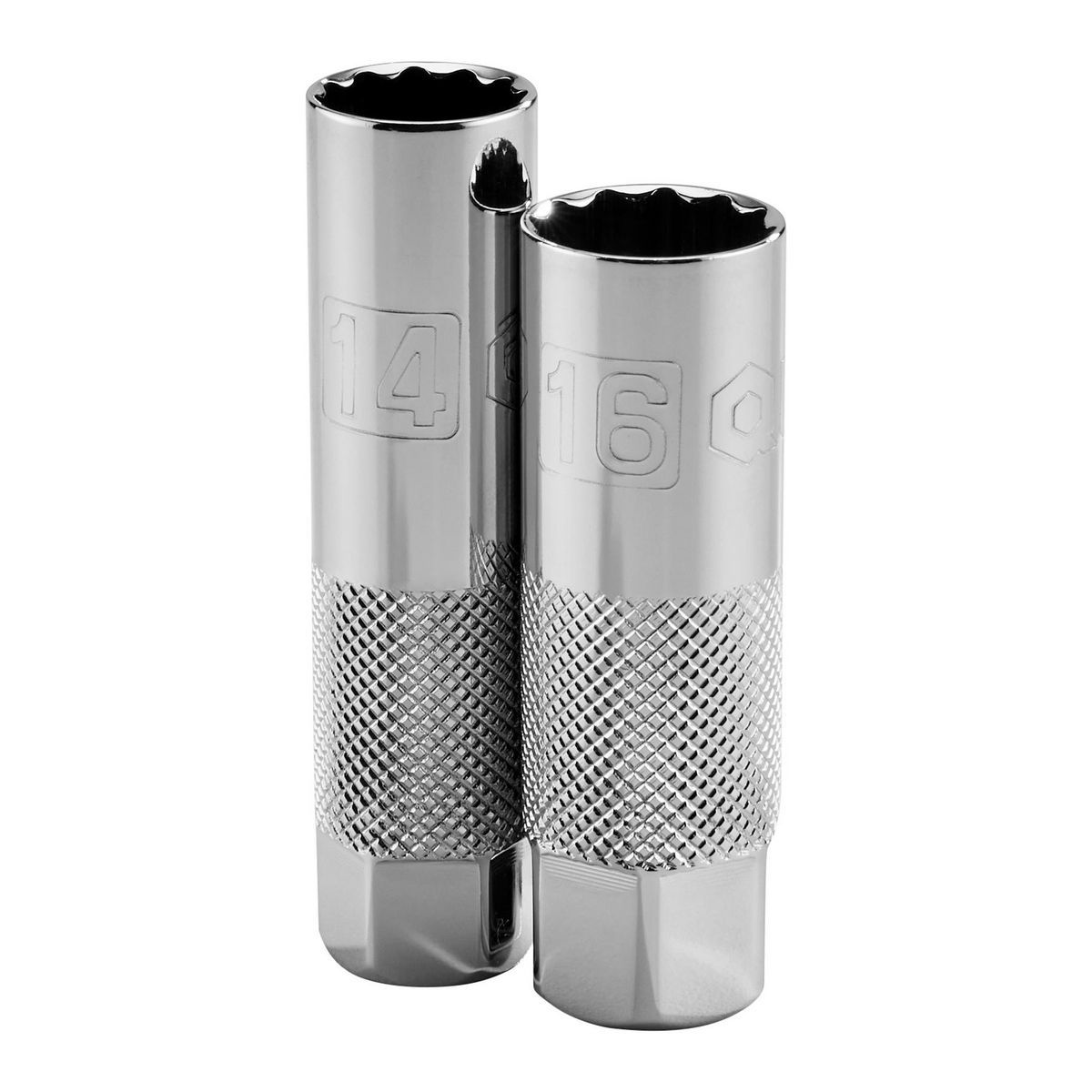 3/8 in. Drive SAE and Metric Spark Plug Socket Set, 14-Piece Q943
