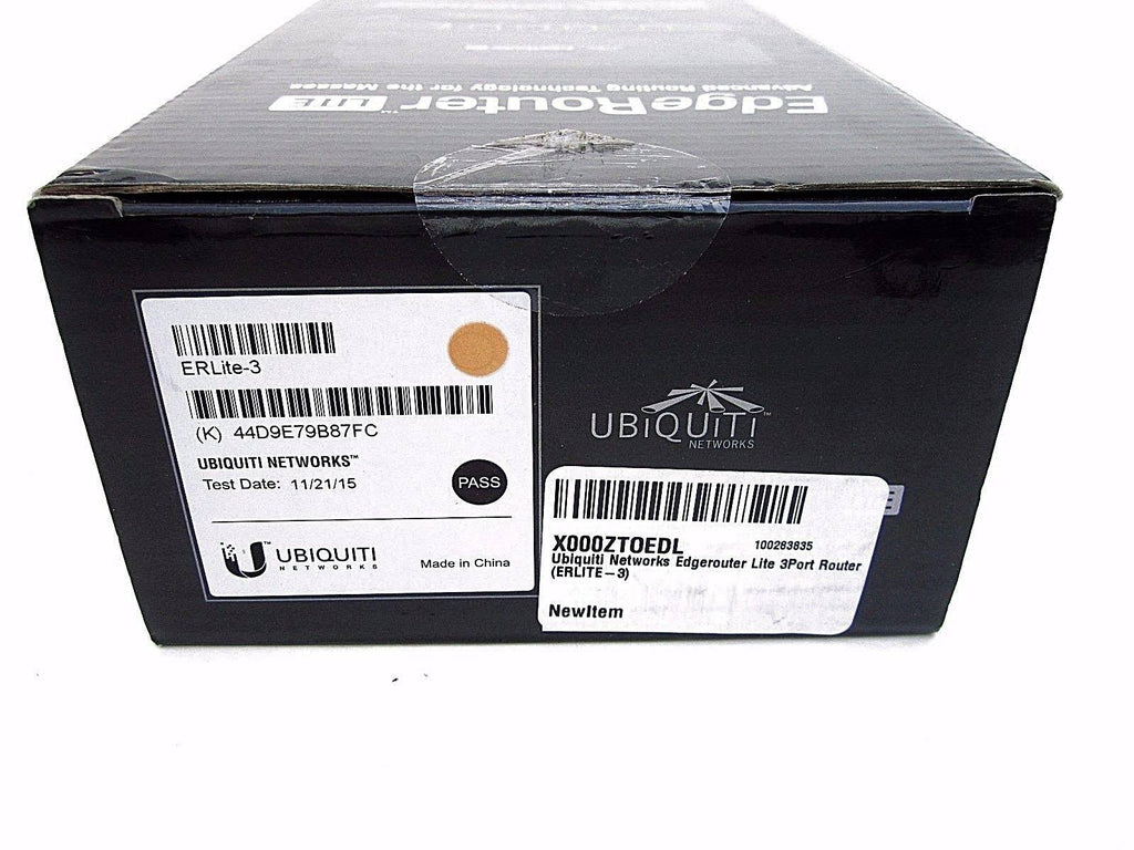 EdgeRouter Lite Router Gigabit Ethernet A66043
