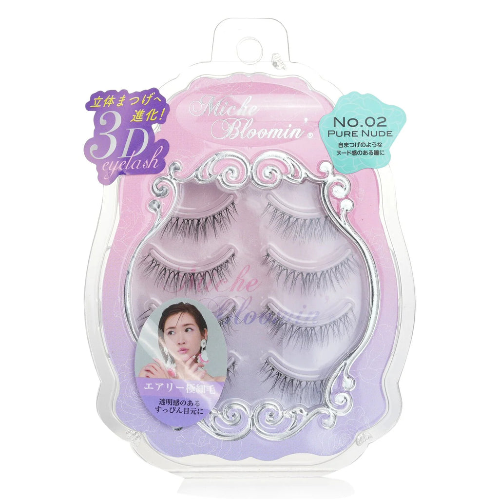 3D Eyelash Nudy Brown 4pairs C1233