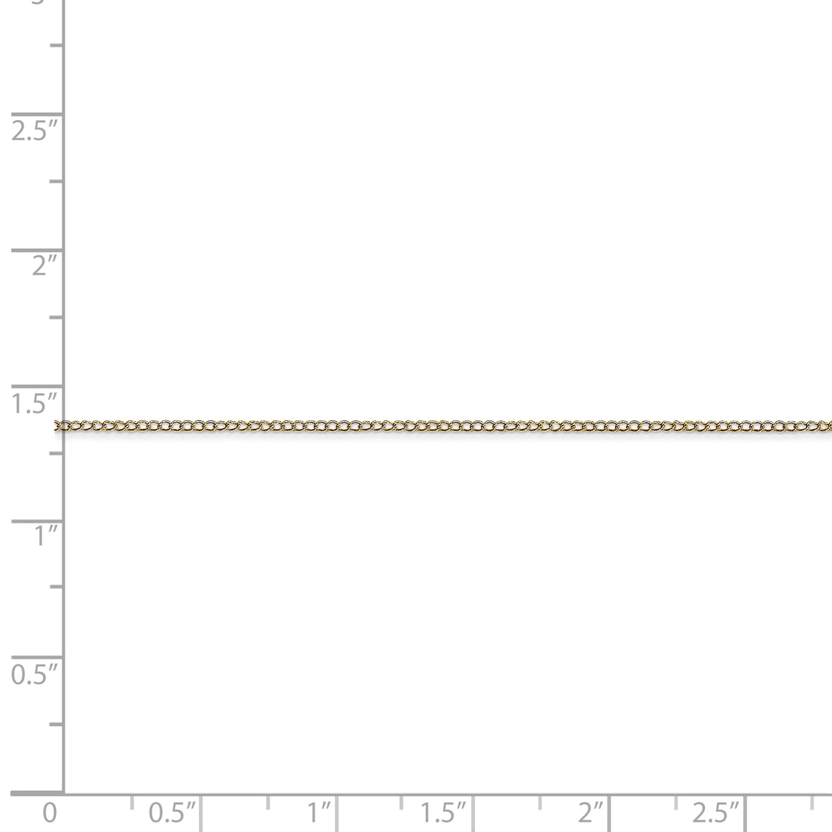 10 Karat Yellow Gold Curb Chain P518699