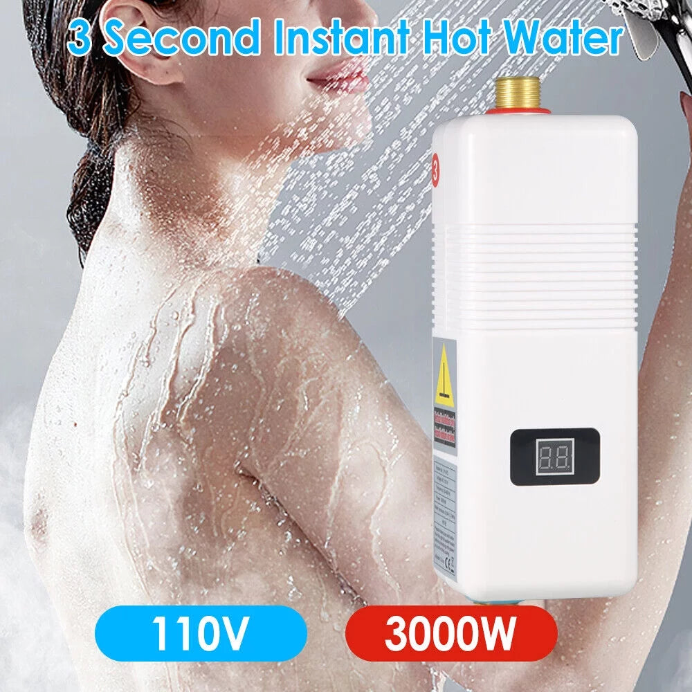 110v 3000w Concealed Water Heater H305629