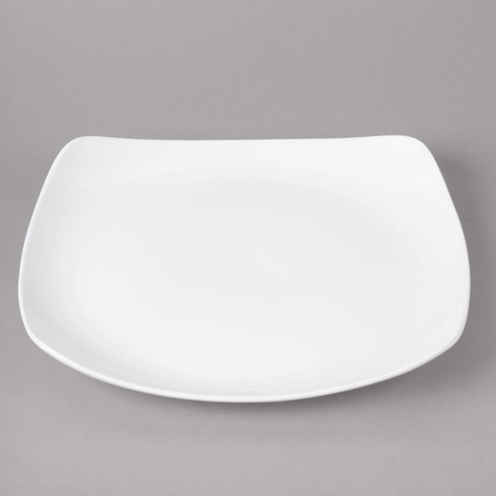 White Porcelain Dinner Plate X83523