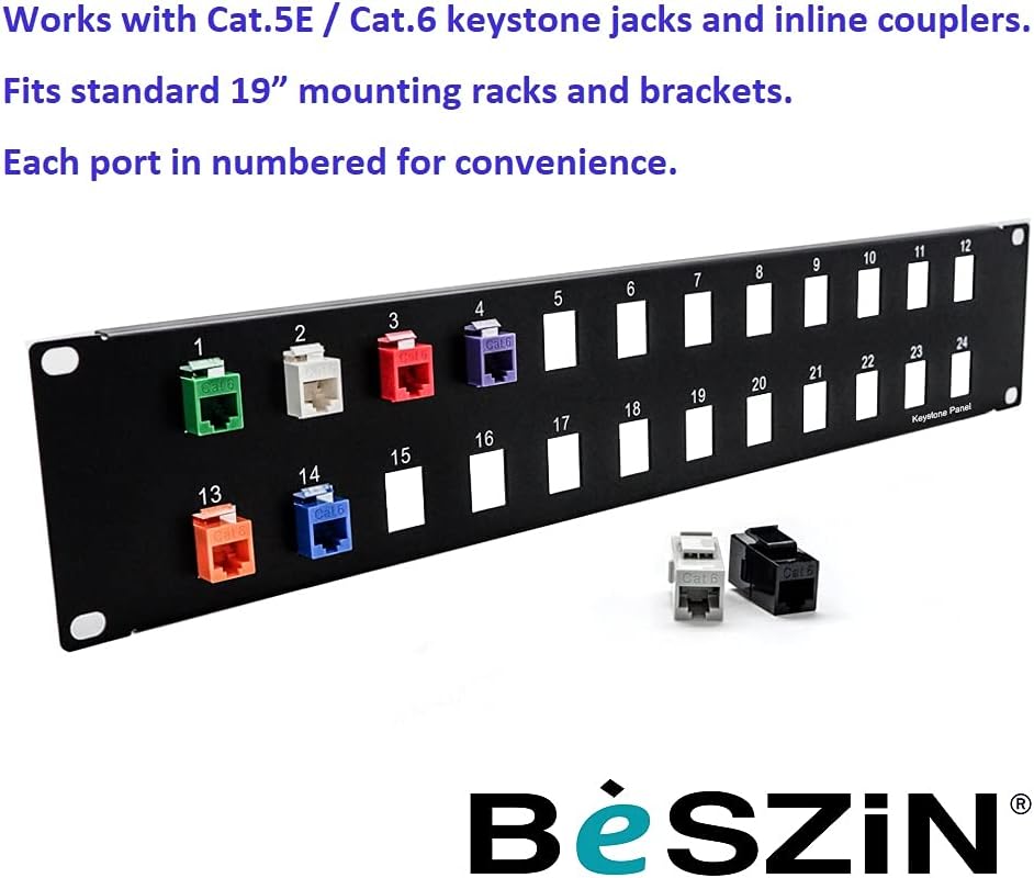 24 Port Blank Patch Panel H99807