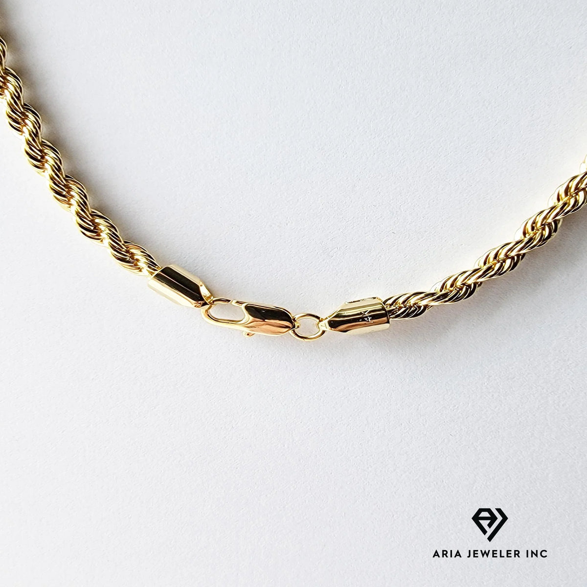 14k Bonded Gold Necklace with Infinity Cross Pendant A119565