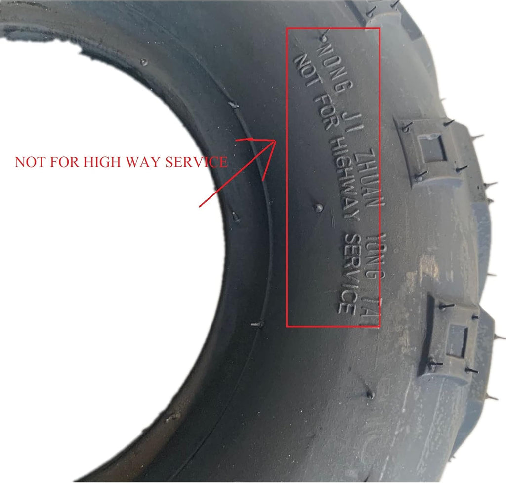2pcs 18x8.50-8 Tubeless Turf Tires E542840