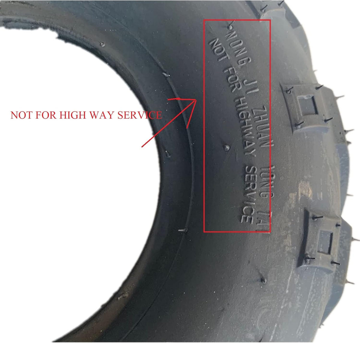 2pcs 18x8.50-8 Tubeless Turf Tires E542840