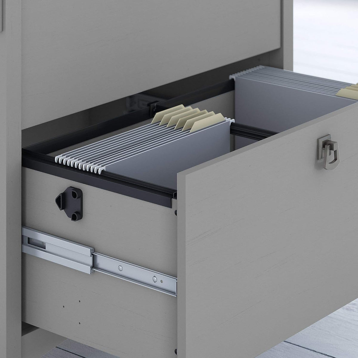 Lateral File Cabinet in Cape Cod Gray J8982
