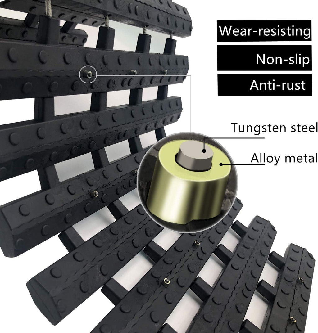 2pcs*27.6in Tire Traction Mat E507
