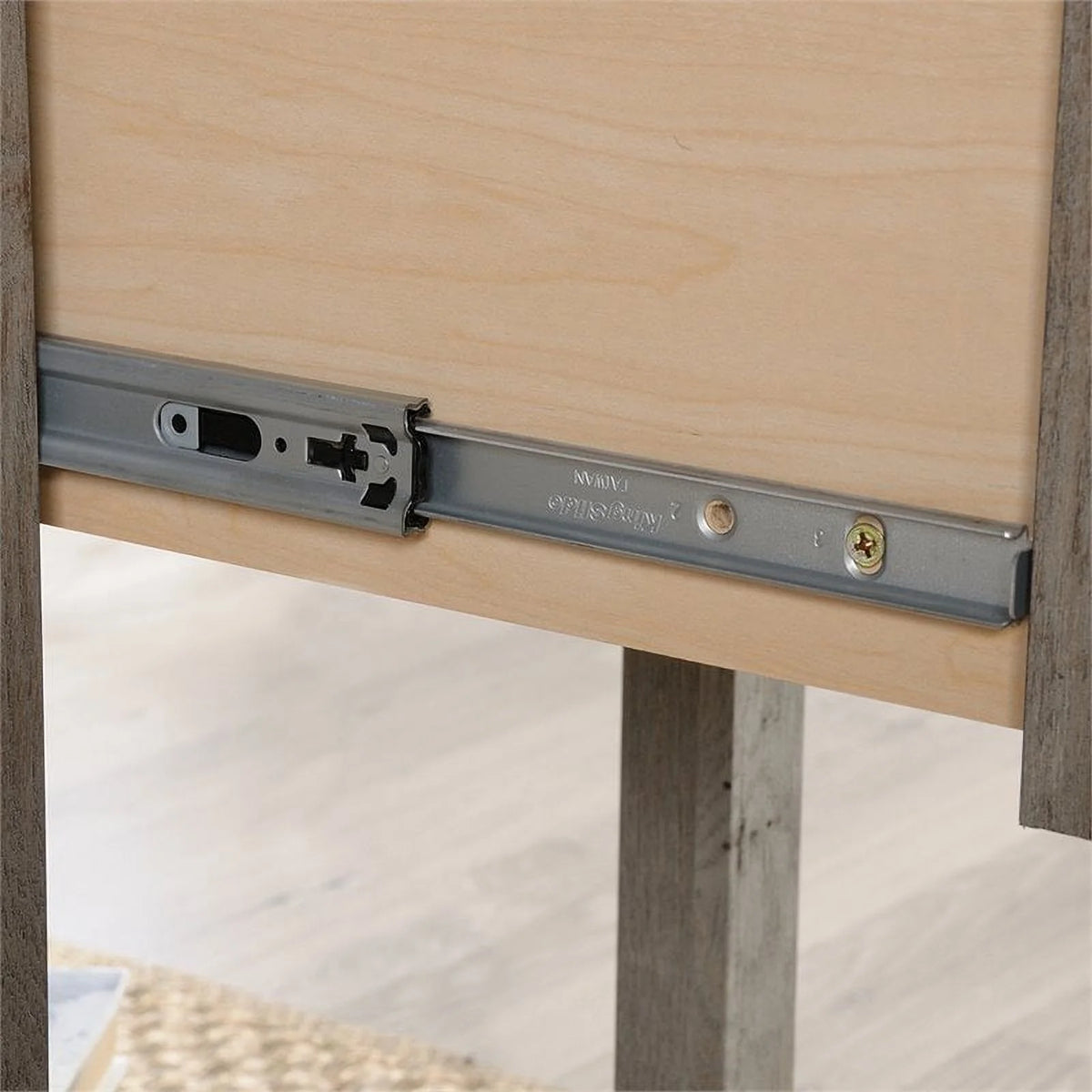 Engineered Wood Writing Desk in Mystic Oak U486301