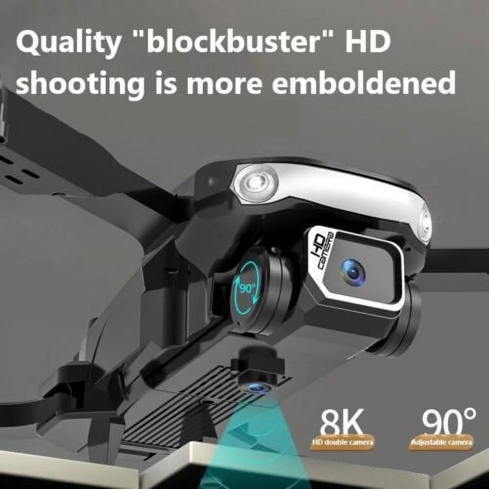 Foldable 5G 4K Drone with HD Dual Camera Orange I5904
