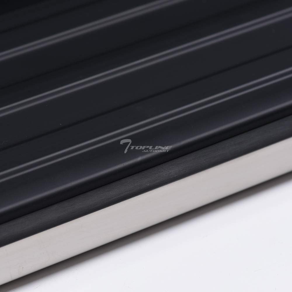 6" Black Aluminum Side Step Rail Running Boards C30353