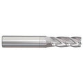 1/2x22 x 4x22 x 1-1/2x22 Square End Mill, 4 Flute, Solid Carbide E63924