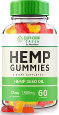 Green Hemp 1500MG Gummies 60 Gummies I54342