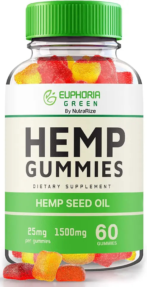 Green Hemp 1500MG Gummies 60 Gummies I54342