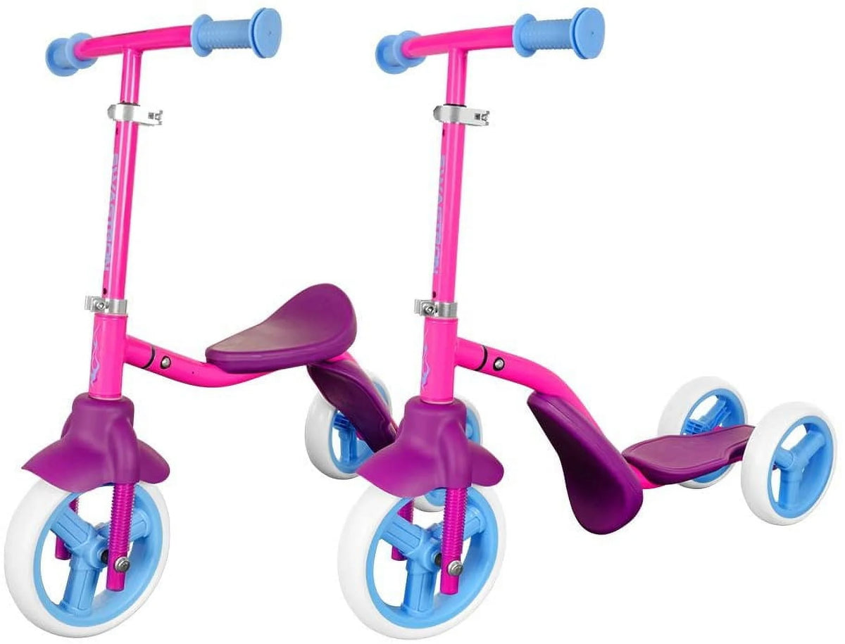 3 Wheel Scooter & Balance Trike 2-in-1 Adjustable W7728
