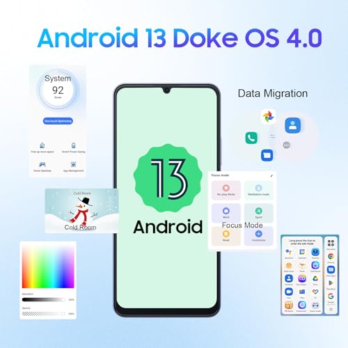 16GB+128GB+SD 2TB 50MP Camera 6000mAh Battery 6.75" HD+ 90Hz 4G Dual SIM Smartphone J69316
