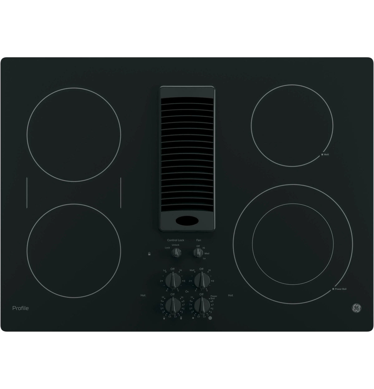 30 Inch Electric Smoothtop Cooktop Black A24241