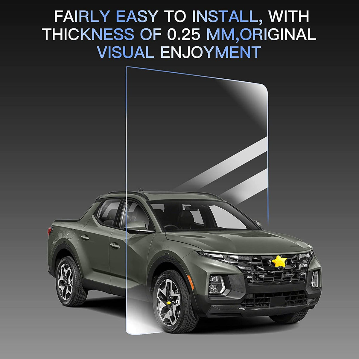 Glass Screen Protector for Infotainment Display D3321