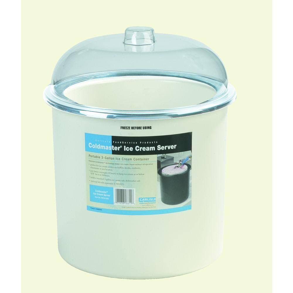 Coldmaster Ice Cream Server with Lid 3 Gal D77738