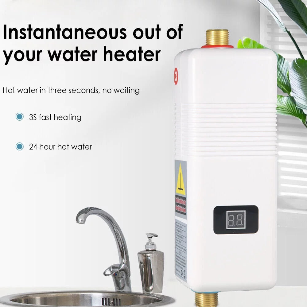 110v 3000w Concealed Water Heater H305629