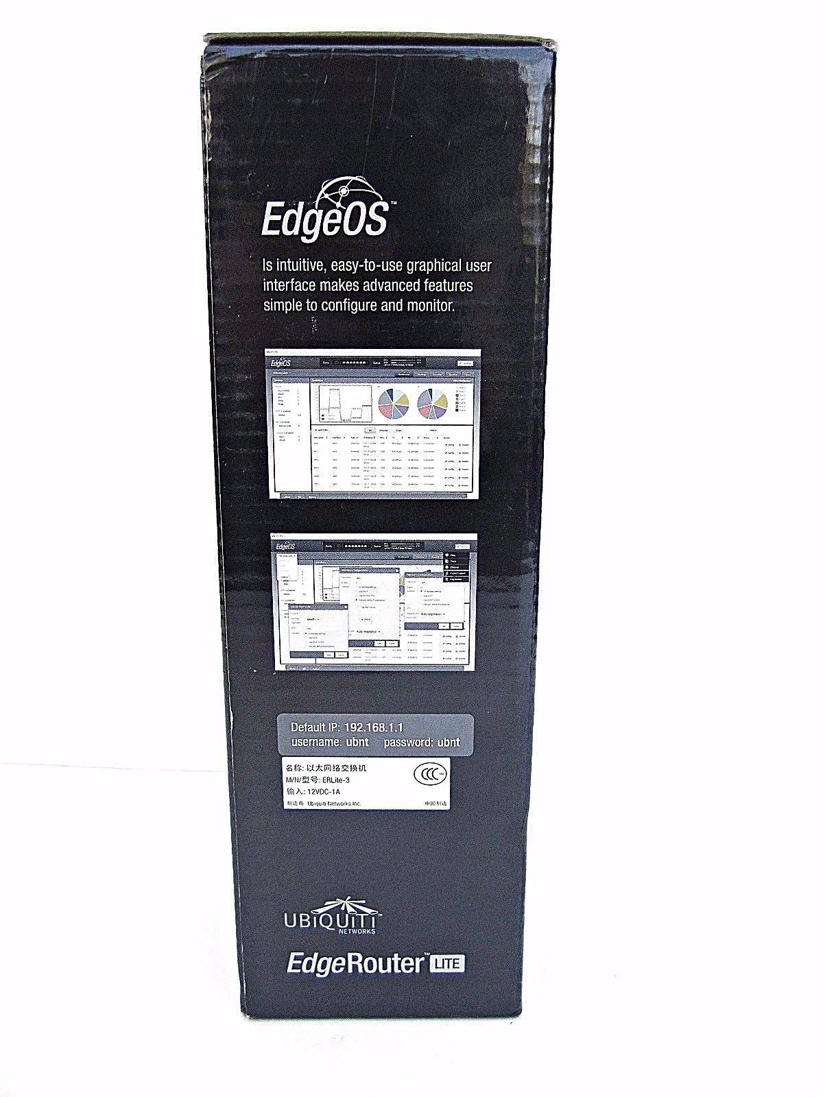 EdgeRouter Lite Router Gigabit Ethernet A66043