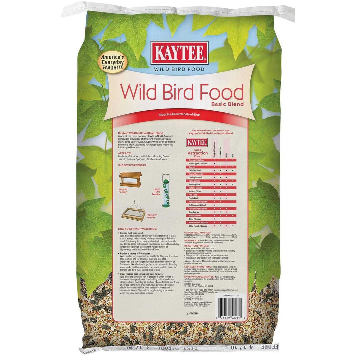 Kaytee Basic Blend Wild Bird Food D992749