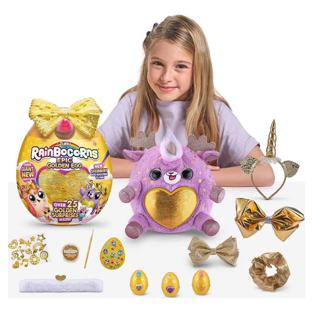 Epic Giant Golden Egg with over 25 Golden Surprises E72398