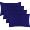 Standard Size Set of 4 Pillow Cases, Royal Blue I785129