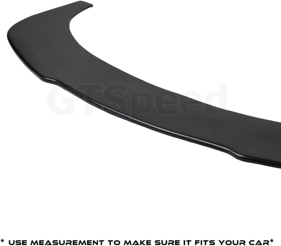 PU Front Bumper Lip Under Panel Diffuser Chin Spoiler C748