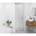 Brass Hinged Frameless Shower Door K260269