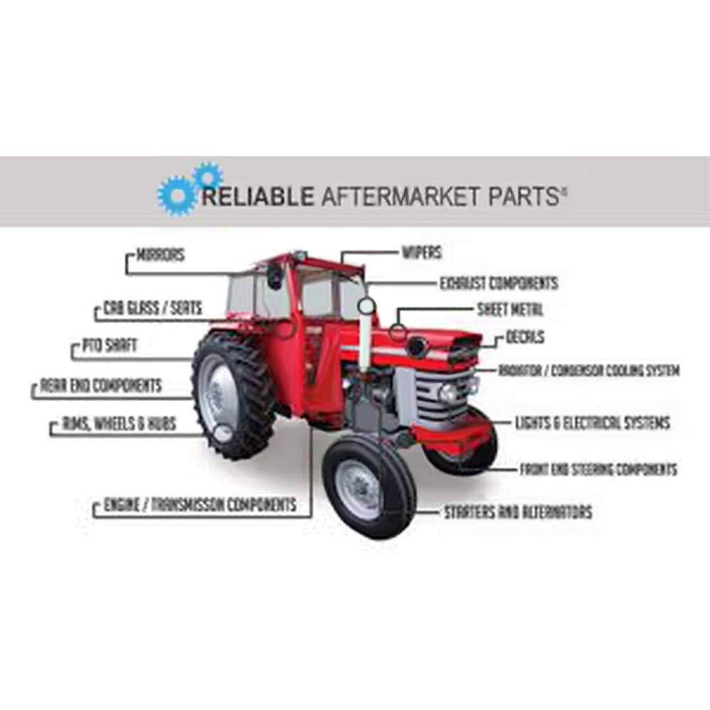 Pack of 2 Toolbox for Tractor V7650
